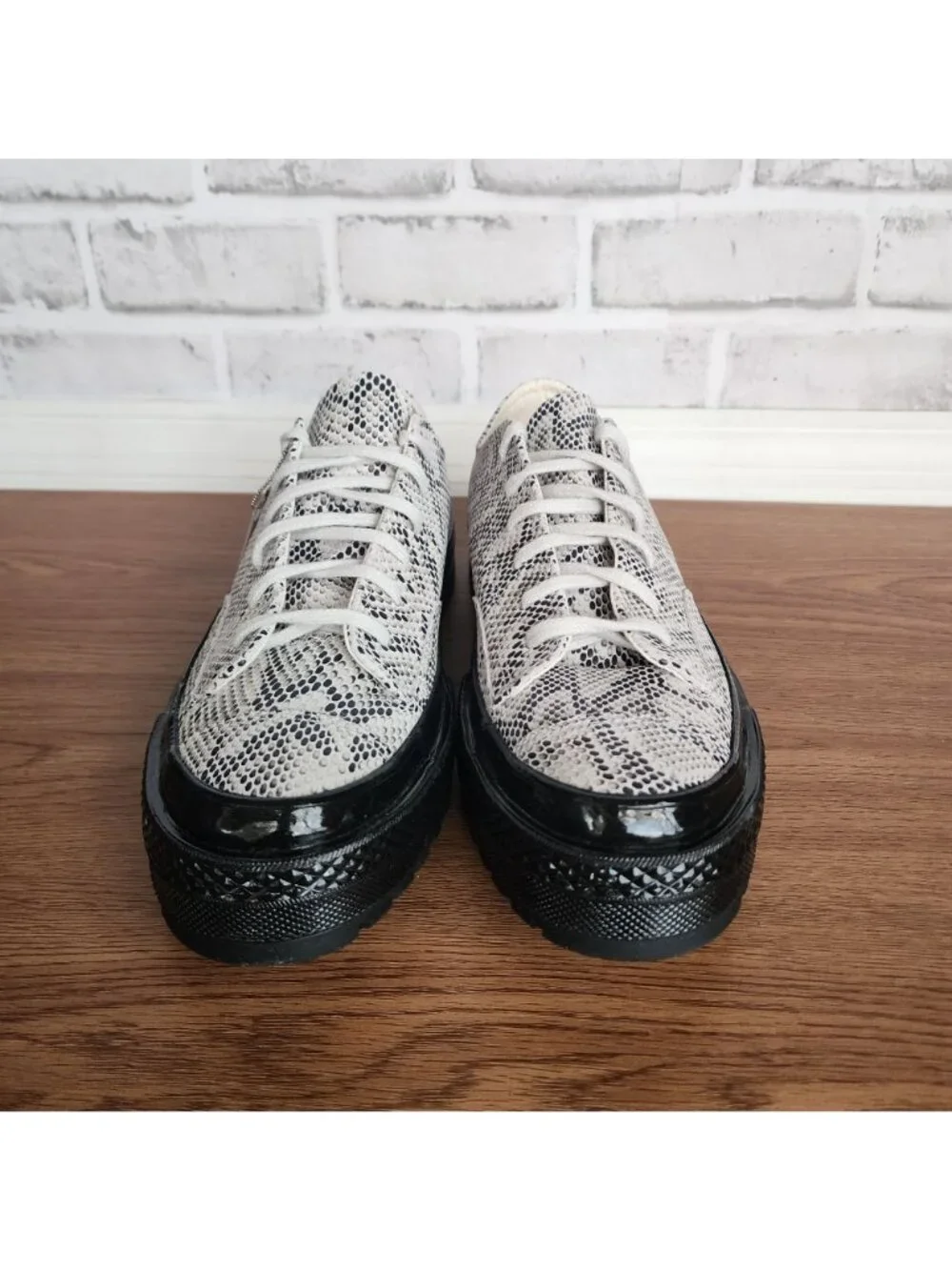 ⭐Converse Chuck 70 National Suede Snake Print Platform Sz 5.5 Mens Shoes A15045C - Picture 3 of 10